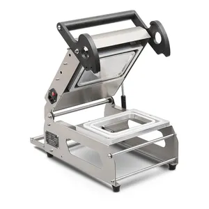 manual Food Tray Sealing Machine on CE Certification Manual Heat Tray Sealer