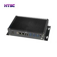 Mini PC Industrial de Calidad Superior HTSC, Intel 11.ª Generación Core I3/i5/i7, en Stock, Hecho en Guangdong, 248x135x56.5mm