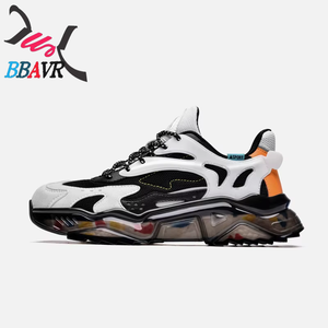 Zapatillas de Moda 2021 con Suela de Goma, Zapatos Deportivos Negros para Hombre, Casuales - Product Image 1