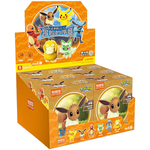 Blokees Pokemon Figures Classic Version S-<strong>Eevee</strong> Original Genuine Assemble Models Building Block Man Toy Blind <strong>Box</strong> - Product Image 1