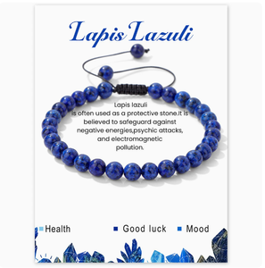 <span class=keywords><strong>Bracelet</strong></span> de <span class=keywords><strong>cheville</strong></span> réglable unisexe en perles de pierre de 4 mm, style vintage simple, vente en gros - Product Image 6