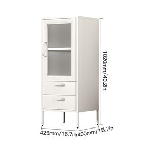 プラスチックボードモダン家庭用ワインキャビネットモジュラー耐久性大容量家具シンプルストレージオフィスアパート寝室リビング - Product Image 2