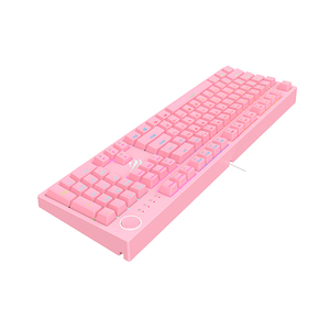 Teclado Mecánico para Juegos KB871L <span class=keywords><strong>Havit</strong></span> de 104 Teclas, con Cable USB, Colorido RGB Rosa, para PC - Product Image 2
