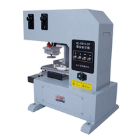 Mini machine de tampographie pneumatique semi-automatique de bureau, nouvelle, à plaque simple ou double couleur, pour logos de chaussures, étiquettes, imprimante sérigraphique