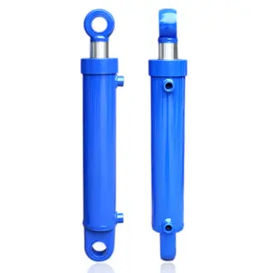 上海钻机用pmi双作用单动小型自卸车法兰液压缸制造商