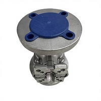 Válvulas de Bola de Acero Inoxidable 304/316 SCS13 de 2 Piezas, Manuales, de Alta Temperatura, con Brida OEM, para Uso en Tuberías de Petróleo, Gas y Agua