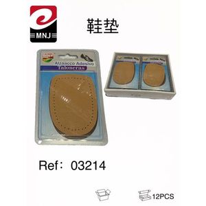 Mnj Heel Patches Adhesive Insoles For Shoe Repair 12Pcs Ref 03214 - Product Image 1