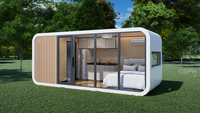 CDPH Maison préfabriquée de haute qualité à prix abordable, type capsule spatiale, cabine WC, restaurant, pour complexe hôtelier