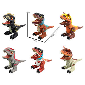 Jouets éducatifs dinosaures en plastique avec effets lumineux et sonores simulés pour enfants de 5 à 7 ans, certifiés CE/GCC - Product Image 6