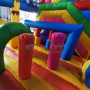 Castillo inflable comercial para fiestas de verano, castillo hinchable con tobogán para niños, para uso en exteriores. - Product Image 4