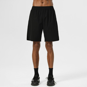 Pantaloncini Sportivi Estivi in Spandex/Poliestere Leggeri con Elastico in Vita Impermeabili Antivento ad Asciugatura Rapida Vestibilità Comoda Tinta Unita da Uomo - Product Image 2