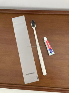 Kit dentaire d'hôtel 6 grammes d'essence à base de plantes dentifrice paille de blé emballage équipements essentiels pour le confort commodité voyage maison - Product Image 2