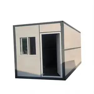 منزل صغير جاهز نموذجي حاوية منزل مسطحة قابلة للطي والتوسيع من المصنع