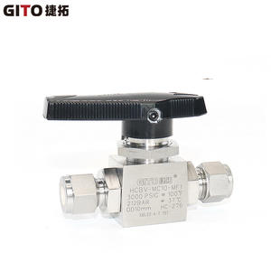 วาล์วบอล GITO รุ่น HC-276 แบบแรงดันสูง ตรงผ่าน ไม่มีข้อต่อ  วัสดุสแตนเลส Hastelloy ทนการกัดกร่อน - Product Image 5