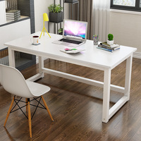 Meubles en forme de L, cadre métallique, bureau en bois, Table pour la maison, grand coin, Studio, bureau d'ordinateur
