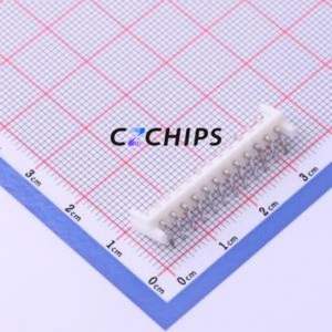 S12B-EH(LF)(SN) Wire-to-Board Pin Header Bent Lead Through Hole,P=2.5mm Connector 1x12P 2.5mm Right Angle Insert EH - Product Image 2