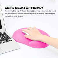 Repose-poignets en mousse à mémoire de forme pour clavier et souris en gel de silice avec supports de poignet en silicone
