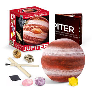 Giocattoli e <span class=keywords><strong>hobby</strong></span> scavano varie pietre kit di scavo di roccia di colore romantico kit di scavo modello di giove fai da te planet rock dig - Product Image 1