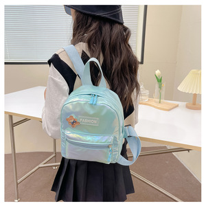 2024 nouveau été personnalisé motif Laser conception étanche <span class=keywords><strong>cartable</strong></span> mignon Carton ours <span class=keywords><strong>maternelle</strong></span> Snack sac pour garçons et filles - Product Image 4