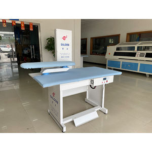 Table <span class=keywords><strong>à</strong></span> <span class=keywords><strong>repasser</strong></span> industrielle avec chaudière et un support pour fabricant de vêtements - Product Image 4