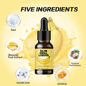 Gotas líquidas adelgazantes para adultos de alta calidad con extracto de té verde y café para controlar el peso, quemar grasa y desintoxicar - Product Image 5