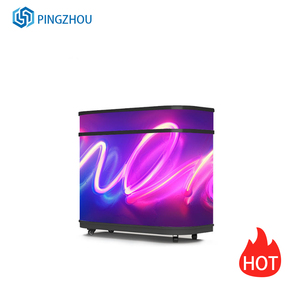 Quầy tiếp tân và quầy thu ngân của công ty triển lãm có màn hình kỹ thuật số LED trong nhà tùy chỉnh với các chức năng hoạt hình. - Product Image 1