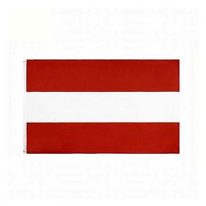 Bandera Nacional Personalizada de Austria con el Escudo de Armas Austriaco de 90x150 cm, Bandera de Poliéster al por Mayor de 3x5 Pies, Bandera de la República de Austria - Product Image 1