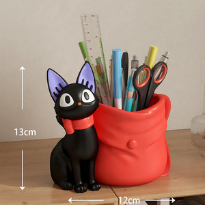 Servicio <span class=keywords><strong>de</strong></span> Entrega <span class=keywords><strong>de</strong></span> <span class=keywords><strong>Kiki</strong></span>, Portalápices con Forma <span class=keywords><strong>de</strong></span> Gato Jiji, Caja <span class=keywords><strong>de</strong></span> Almacenamiento <span class=keywords><strong>de</strong></span> Resina, Artículo Decorativo <span class=keywords><strong>de</strong></span> Gran Capacidad para Salas <span class=keywords><strong>de</strong></span> Estudio y Oficinas - Product Image 2