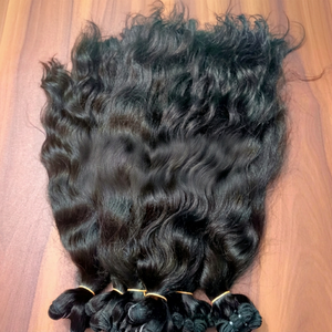 Extensions de cheveux humains vierges indiens personnalisés de qualité supérieure Double trame vague d'eau profonde lâche Yaki tout le corps vague Fumi - Product Image 1