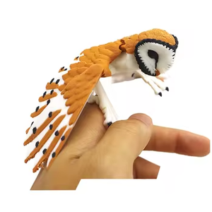 Jouets en cristal flexibles amusants pour enfants Falcon en PLA imprimé en 3D, figurines d'action d'aigle imprimées en 3D pour enfants - Product Image 4