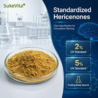 Extrait de Crinière de Lion Hericenones 10% UV Hericium Erinaceus Corps Fruité Vente en Gros Fabricant