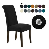 Housse de chaise imperméable en spandex, universelle, hautement élastique, extensible, pour salle à manger, hôtel, mariage, banquet, décoration