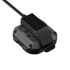 Qiman chargeur pour Garmin Edge 20 / Edge 25 GPS-câble de chargement USB Clip berceau 100cm-accessoires d'ordinateur de vélo