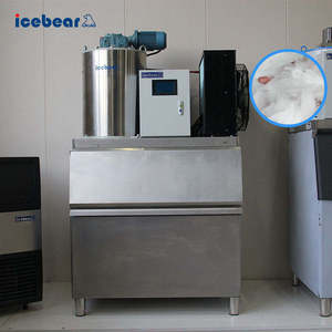 Machine à glace en flocons de neige automatique de grande taille en acier inoxydable commercial de haute qualité 500 kg/24 h - Product Image 2
