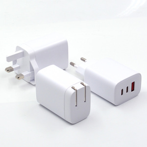 Caricatore da Muro Pieghevole USA con <span class=keywords><strong>3</strong></span> Porte PD PPS GaN 65W Tipo C, Ricarica Super Veloce per iPhone, Google, Laptop - Product Image 4