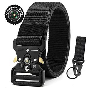 Biểu Tượng Tùy Chỉnh Người Đàn Ông Của Thể Thao La Bàn Chiến Thuật Vành Đai Bền Nylon Vải Nhiệm Vụ Nặng Nề Kẽm Hợp Kim Khóa Từ Ngoài Trời Vải Thắt Lưng - Product Image 1