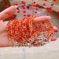 Bracelet en cristal d'améthyste à facettes, pierres de guérison, breloque de mode en pierre précieuse, vente en gros