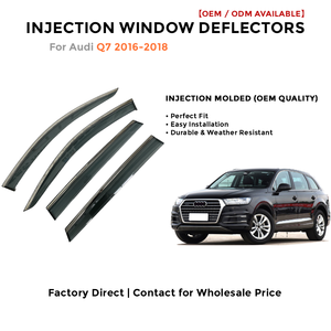 Deflectores de Ventana Laterales para Toyota LC200 2008-2019 Protector de Lluvia Accesorios de Coche - Product Image 2