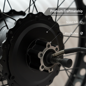 Kit de conversion de vélo électrique à pneus gras de 20 à 26 pouces, 1000W 1500W 2000W 3000W, 52V 60V 72V, moyeu de <span class=keywords><strong>roue</strong></span> avant/arrière, kit de conversion de vélo électrique - Product Image 5
