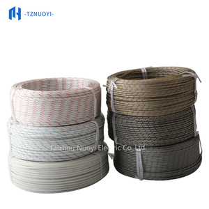 สายต่อเทอร์โมคัปเปิลแบบถักทนความร้อนสูง สายไฟเบอร์กลาสป้องกันสัญญาณรบกวน พร้อมสายชดเชย - Product Image 5