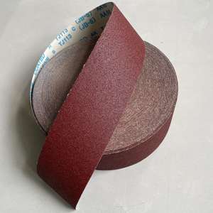 Rouleau de tissu dur de haute qualité papier de verre rouleau de ponceuse abrasif en gros pour polir le bois et le métal marché allemand - Product Image 2