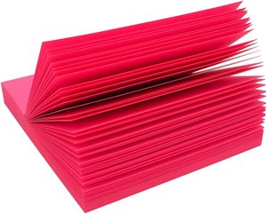 Venta al por mayor Lista DE LA COMPRA Plan de dieta Página horizontal portátil Color Super Sticky Note Tear Off Bloc de notas - Product Image 3