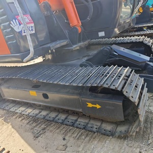 Excavatrice d'occasion Hitachi ZX70 Mini 7 tonnes à bas prix, d'occasion, homologuée CE/EPA, stock, chenilles, boîte de vitesses, pompe, roulement, PLC - Product Image 6