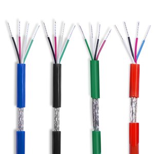 28AWG 26AWG 24AWG 22AWG 20AWG 18AWG Multicore 2 <span class=keywords><strong>3</strong></span> <span class=keywords><strong>4</strong></span> 5 6 8 10 Núcleo de <span class=keywords><strong>cobre</strong></span> estañado/cable blindado de <span class=keywords><strong>cobre</strong></span> desnudo - Product Image 5