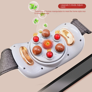 Cinturón de masaje abdominal, masajeador vibratorio para hombros y cuello - Product Image 4