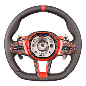 Volante Deportivo Personalizado E46 F10 E60 F20 E90 F32 F30 E92 E87 E82 para <span class=keywords><strong>BMW</strong></span> Serie 540i 330i <span class=keywords><strong>328i</strong></span> F11 <span class=keywords><strong>G20</strong></span> G30 - Product Image 5