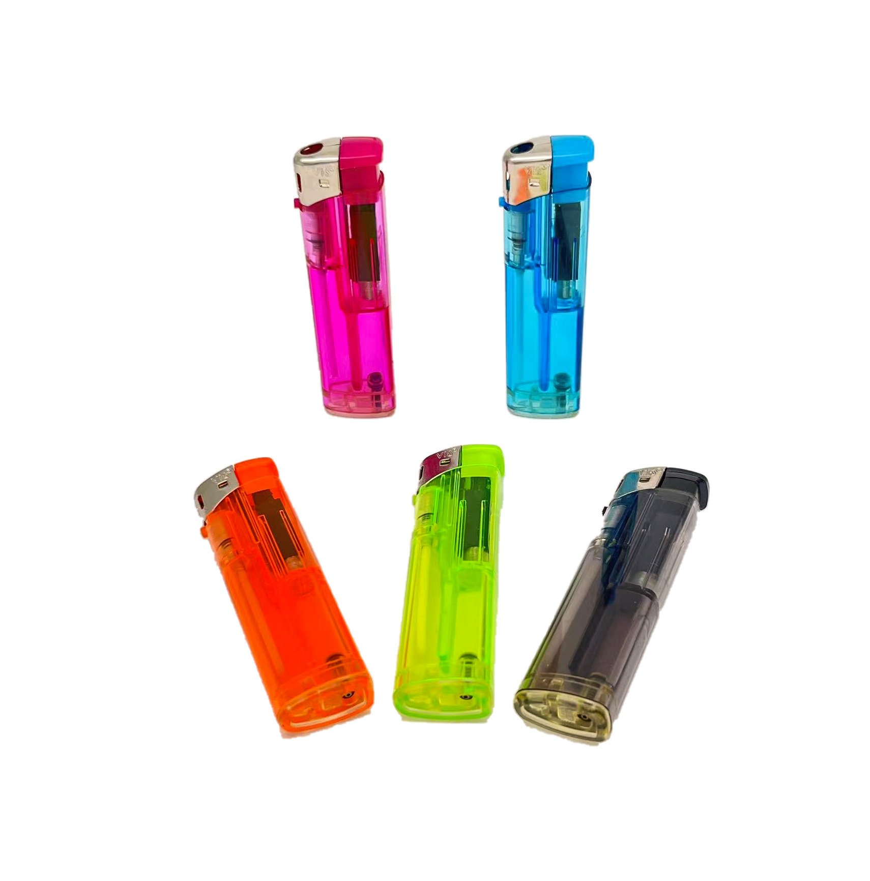 european cigarette lighter Dongyi DY-070 Europe Style Refillable Electronic Gas you release your thumb 8A 12V-24V No Welding Car
