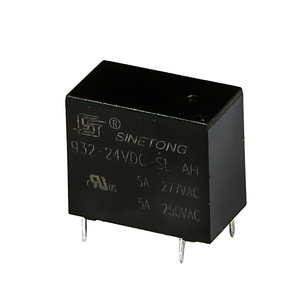 High sensitivity 0.45W 24V 5A Conversion signal relay - Product Image 3
