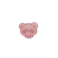 Dessin animé ours lapin acrylique breloques chat chien canard bricolage acrylique breloque