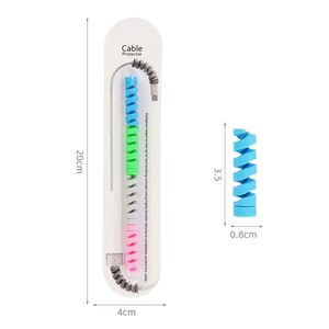 Bảo Vệ Cáp Usb Xoắn Ốc Chất Lượng Hàng Đầu Phụ Kiện Di Động Cáp Dữ Liệu Mini Túi Bảo Vệ Cáp Sạc Silicon Vỏ Bảo Vệ - Product Image 2